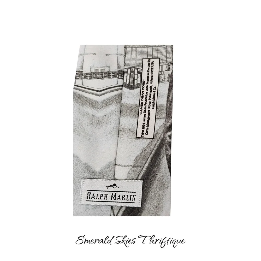 Ralph Marlin James Dean ties, set up two. Free shipping